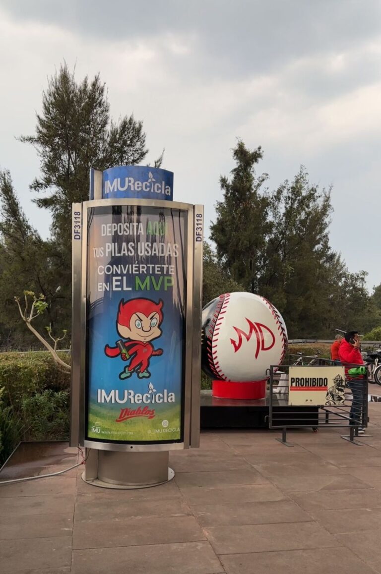 Grupo IMU y Diablos Rojos del México hacen home run por la recolección de pilas Grupo IMU y Diablos Rojos del México hacen home run por la recolección de pilas