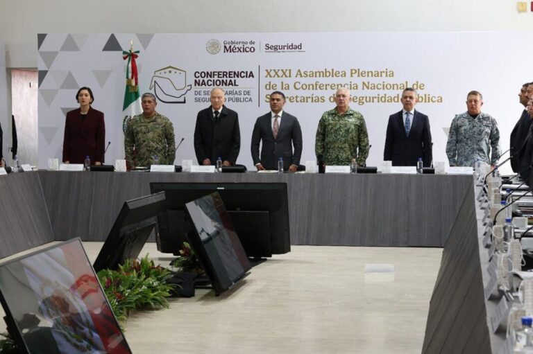 Autoridades estatales y Federación acuerdan fortalecer estrategia contra inseguridad