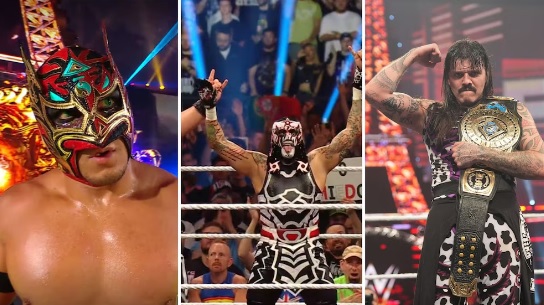 Triunfan luchadores mexicanos en función de la WWE en París, Francia