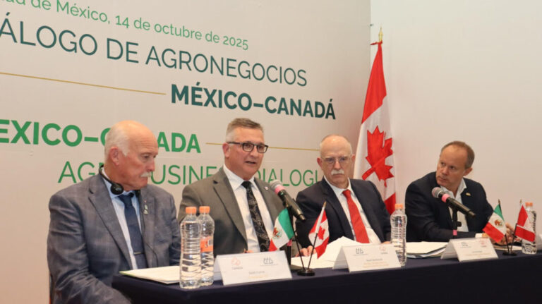 Sectores agroalimentarios de México y Canadá fortalecen su cooperación bilateral