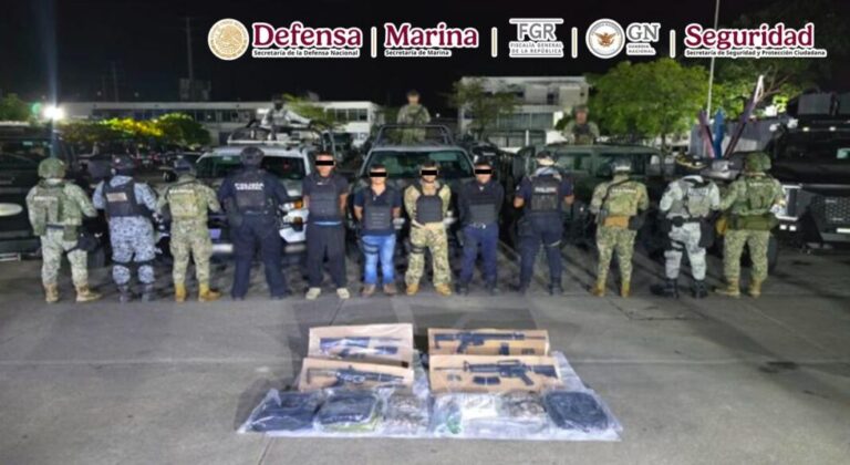 Detienen en Tabasco a 4 extorsionadores por el delito de “cobro de piso”