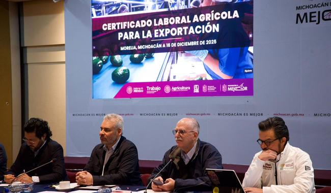 Presentan Certificado Laboral para la Agroexportación; inicia con el aguacate y lo extenderán a berries / Por Alicia Valverde