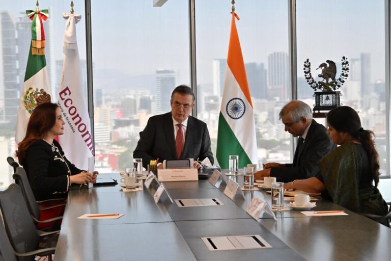Acuerdan México e India fortalecer relaciones comerciales