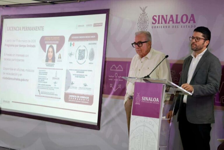 Lanzan en Sinaloa licencia de conducir permanente