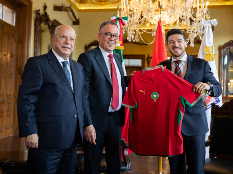 Estrechan lazos de amistad, cultura, futbol y comercio NL y Marruecos