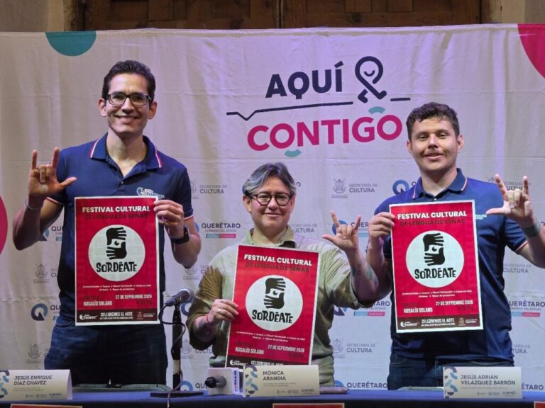 Invita Querétaro al festival cultural en lengua de señas Sordéarte