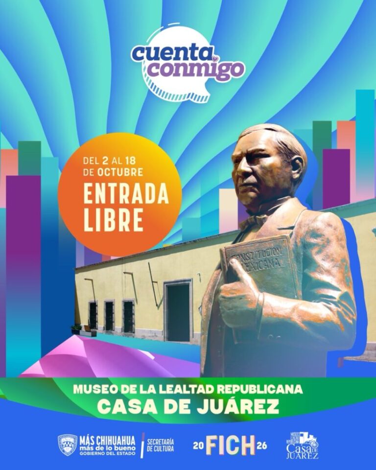 Anuncian entrada gratuita a museos de Gobierno del Estado de Chihuahua