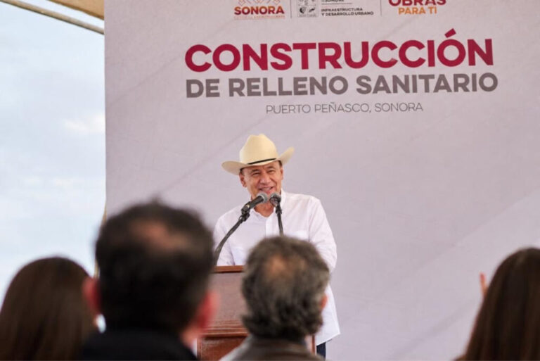 Casi listo nuevo relleno sanitario en Puerto Peñasco; registra 80% de avance